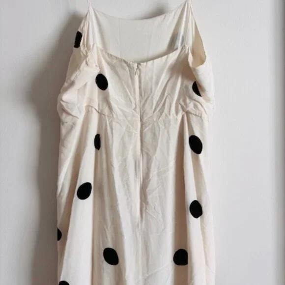 Derek Lam 10 Crosby Polka Dot Cami Dress - size 20 - Picture 7 of 8